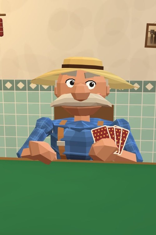 El gringo en la cocina de su chacra